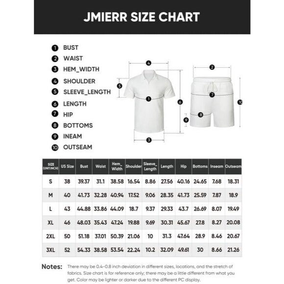 Men Brown Polo Geometric Texture Casual Shirt & Shorts Set Outfits Sweat Suits - Picture 5 of 9